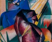 弗朗茨 马克 : Two Horses, Red and Blue